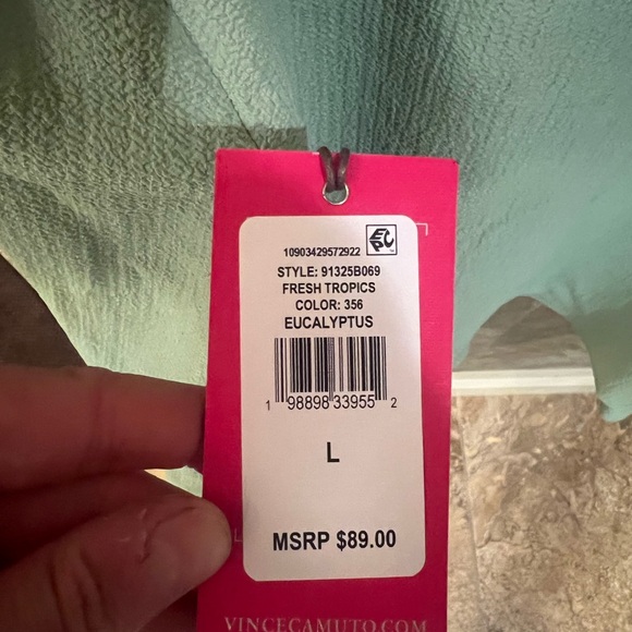 Vince Camuto Sage Ruffled Blouse - Picture 6 of 6